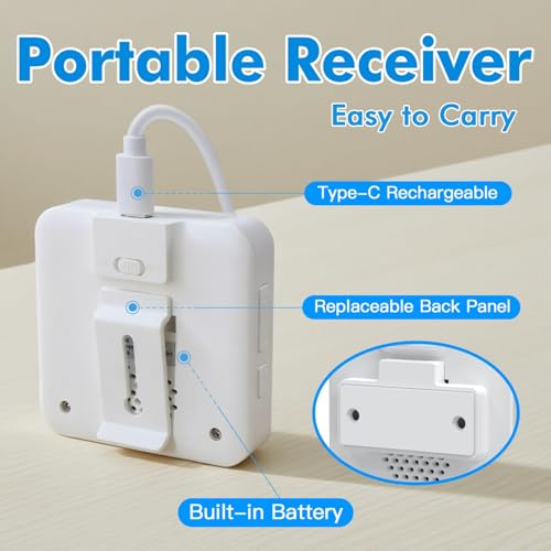 SINGCALL Wireless Doorbell Extender Convert Wired to Wireless Easy Install