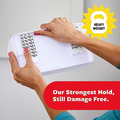 Command Organizing Caddy, 1 Caddy, 4 Large Strips
