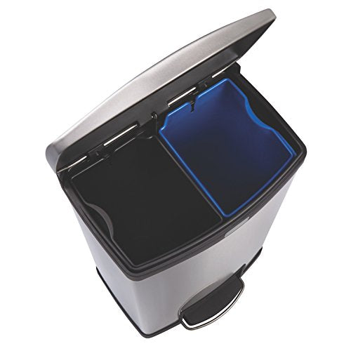 Rubbermaid Commercial Slim Jim Step-On - color: White, size: 13 Gallon