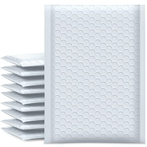 UCGOU Bubble Mailers 5x8.6" Usable Size 5x7" Padded Envelope White 100 Pack - color: White, size: 5x8.6" 100PC