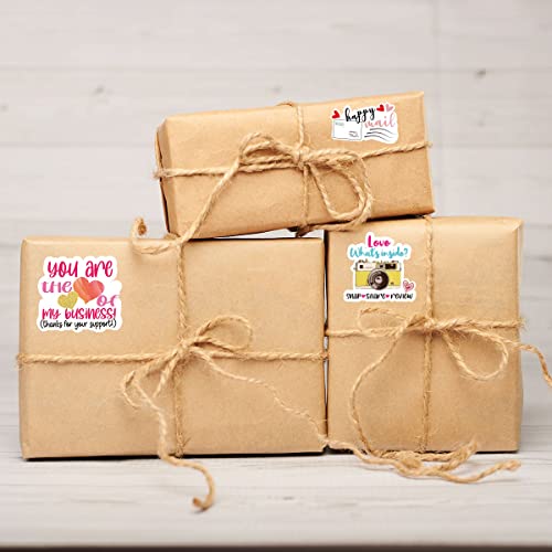 You are The Love of My Business Stickers,Thank You Sticker for Small Business Mail Envelopes Shipping Package Packing 500 Labels Per Roll - color: You Are the Love of My Business