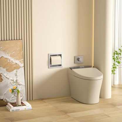 Toilet Paper Holder for Bathroom Renovation - color: Silver
