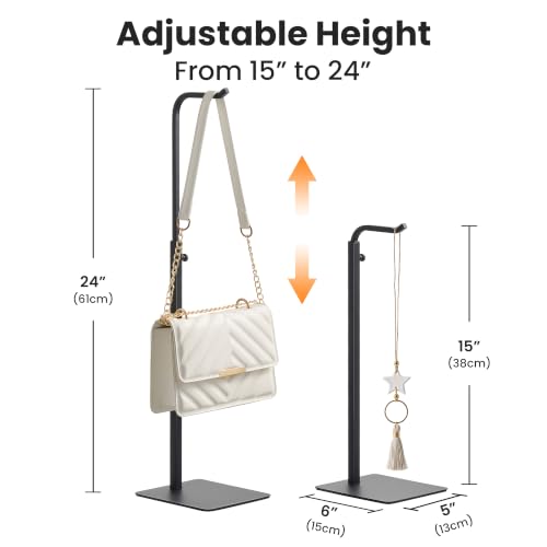 Black Tabletop Display Racks for Purses and Banners, 2-Pack - color: Black, size: 2 Pack