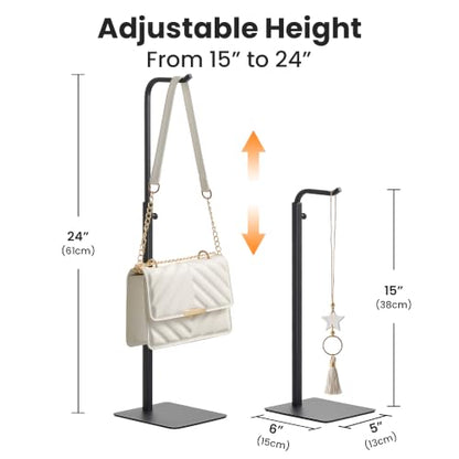 Black Tabletop Display Racks for Purses and Banners, 2-Pack - color: Black, size: 2 Pack