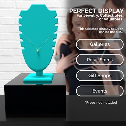 Marketing Holders 4 Pack Black Acrylic Display Box Countertop Showcase Bin No Lid 7" x 7" x 4" Merchandise Storage One Open Side Square Flippable Cubby for Retail Stores and Expos