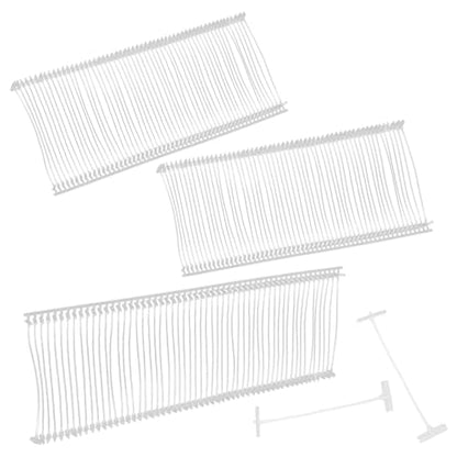 Uenhoy 5000 Pcs 2 Inch Tagging Gun Fasteners, Clear Plastic Barbs - size: 2 Inch