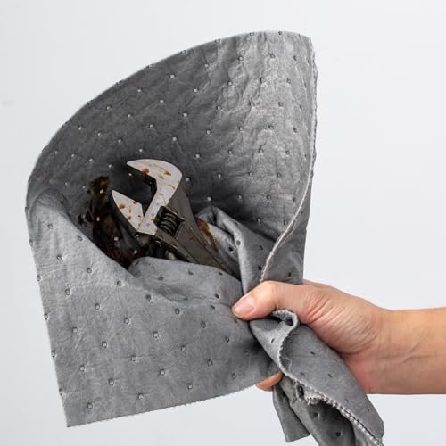 6 oz Heavy Duty Absorbent Mat Roll for Oil, Water and Other Liquids, Suitable for Multi-Purpose Super Absorbent Pads (15" W x 150' L) - size: 15" W x 150' L