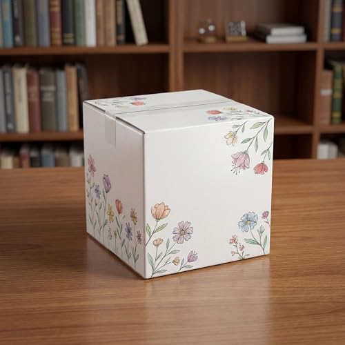 CRUGLA 9x9x9 Shipping Boxes 15 Pack, White Corrugated Cardboard Boxes with Side-Lock and Pre-Applied Double-Sided Tape, Easy Assemble Packing Mailer Boxes for Small Business Shipping - size: 9x9x9 Inch 15 Pack