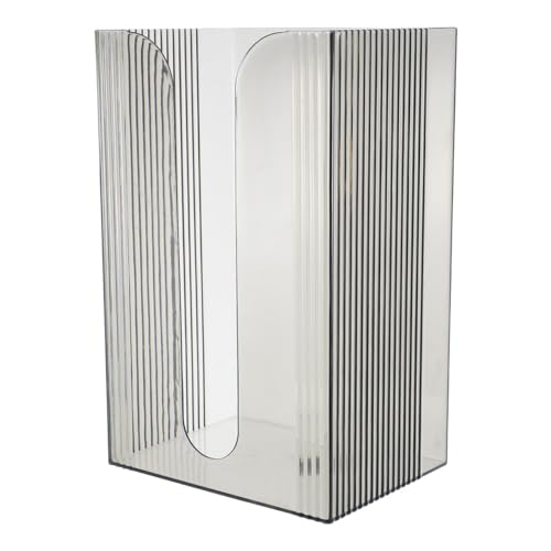 MAGICLULU Wall Mounted Tissue Box Hand Towel Dispenser for Bathroom Kitchen and Toilet Space Saving Tissue Storage Box for Multi-Fold Towels 7.48 X 4.72 X 3.54 in Grey