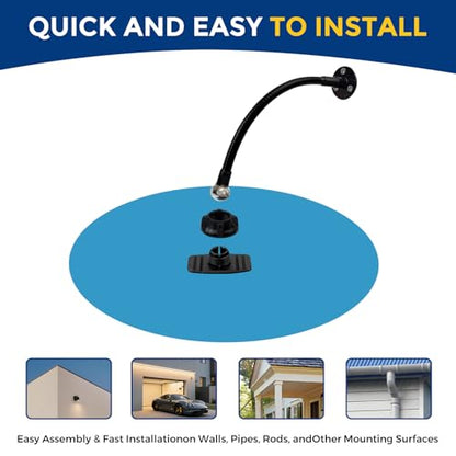 20in acrylic convex mirror 180° adjustable wide-angle indoor security mirror suitable for monitoring blind spots in parking lots Garage warehouses offices and traffic safety management - size: 20in