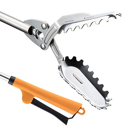 FTH Stainless Steel Grabber Reacher Pickup Tool Heavy Duty Trash Picker 48" - color: 48 Inch