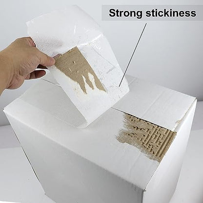 BOMEI PACK Wide Strapping Tape 6Inch, Heavy Duty Reinforced Packing Tape, Fiberglass Filament Tape 60yds 5.5Mil - size: 150mm x 60y/1roll