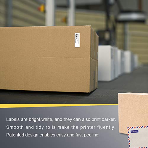 BETCKEY - 1.5" x 0.5" (38 mm x 13 mm) Thermal Labels, [10 Roll/23500 Labels] - color: 10-rolls (23500 Labels)