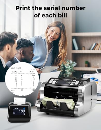 MUNBYN P01 Thermal Printer for IMC01, IMC08, IMC22 Money Counter Machine