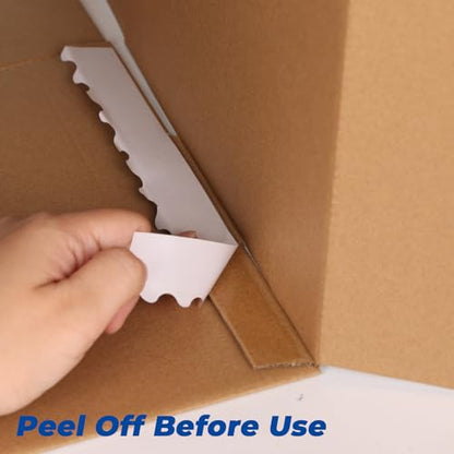 CRUGLA 10x8x8 Shipping Boxes 25 Pack, Brown Corrugated Cardboard Boxes with Side-Lock and Pre-Applied Double-Sided Tape, Easy Assemble Packing Mailer Boxes for Small Business Shipping - size: 10x8x8 Inch 25 Pack