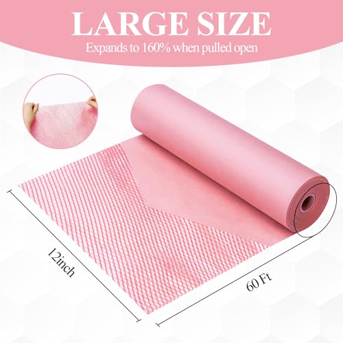 Pink Honeycomb Packing Paper, 12" x 200 ft, Gift Wrap Cushioning - color: Pink, size: 12 Inch x 200 Feet