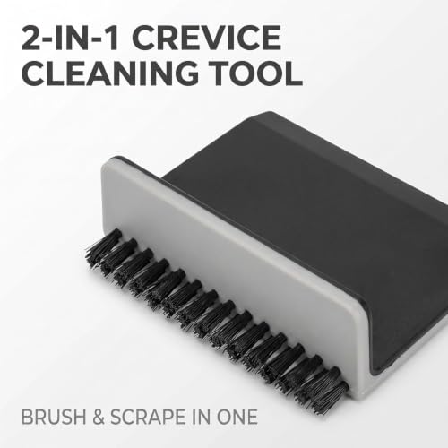 2 Pcs Black Kitchen Sink Squeegee Cleaner Countertop Brush Wiper Vegetable Cleaning Brush Wiper Home Kitchen Tool Accessories Fruit and Vegetable Cleaning Brushes