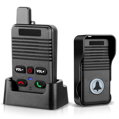 Wireless Doorbell, Waterproof Full Duplex Intercom Door Bell 1000ft - size: 1 Receiver+1 Transmitter