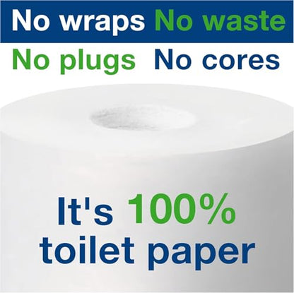 Tork Coreless High-Capacity Toilet Paper Roll T7, 36 x 1100 sheets, 472882 - size: 36 Count (Pack of 1)