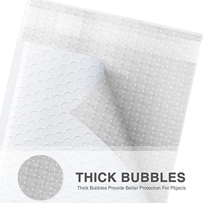 METRONIC Bubble Mailers 6x10" Padded Envelopes White 300 Pack Waterproof - color: White, size: 6x10" 300 pc