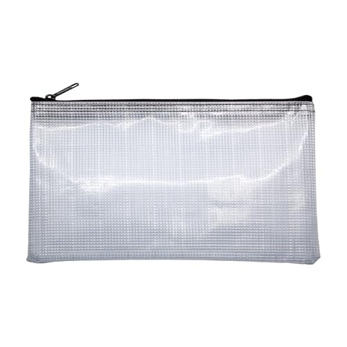 Multi-Purpose Zipper Bag, Semi-Clear, 11 x 6 - color: Semi-Clear