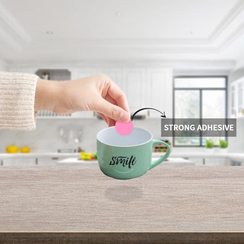 1400 PCS Pink Circle Dot Stickers 3/4" Round Coding Label - color: Pink