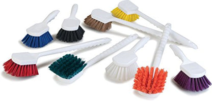 SPARTA 4050105 Utility Scrub Brush, 20" x 3", Red