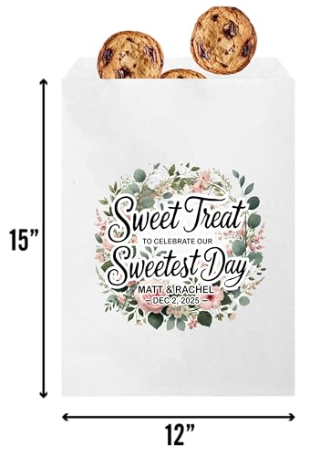 Flexicore Packaging Flat White Kraft Paper Bags(Custom Printed)(10-1000Qty) - size: 1 Count (Pack of 1)