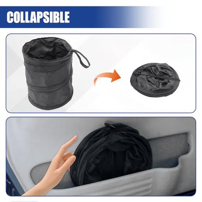 Collapsible Car Trash Can, Mini Portable Auto Garbage Bag, 1PC - size: 1PC