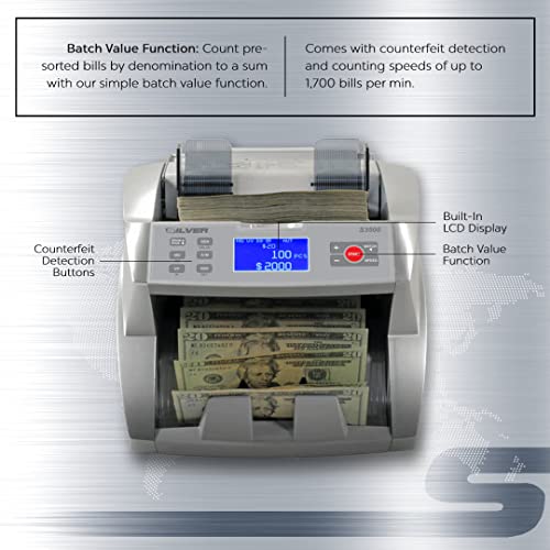 S3500 Flex Bill Counter, 4 Point
