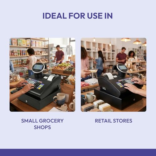 Royal Electronic Cash Register, 7000ML, Advanced POS System for Businesses, Ideal for Retail & Small Businesses (Refurbished) - size: 7000ML