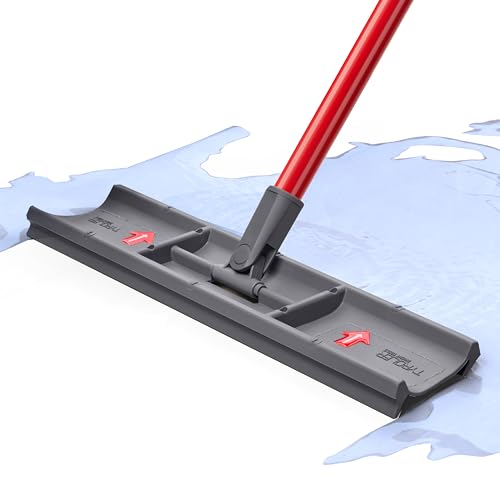 Tyroler MoppyShmoppy Heavy Duty Floor Squeegee for Concrete Floors 16.5"