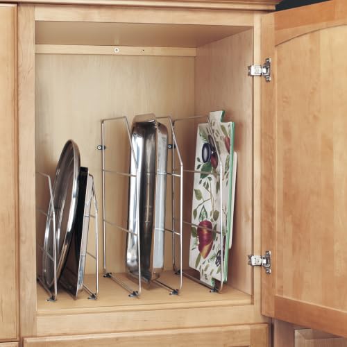 Rev-A-Shelf 18" Bakeware and Tray Divider for Wall/Base Cabinets, 2 Pack - size: 2 Pack, 18" H
