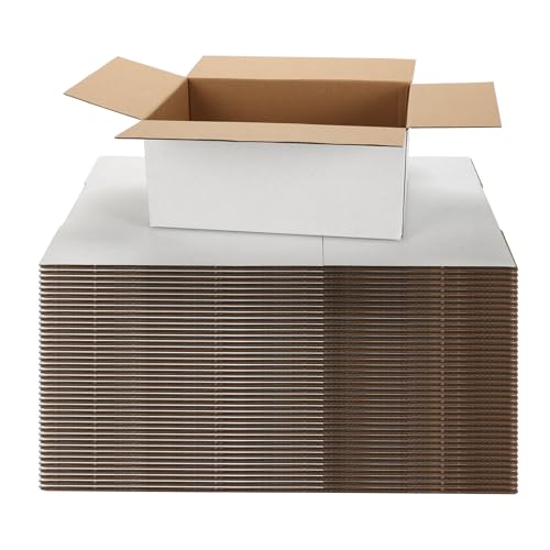 40 Pack Small Shipping Boxes 9X6X4 Inches - size: 9x6x4