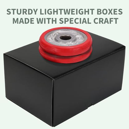 Rempry 10x7x5 Inch Black Shipping Boxes 20 Pack, Cardboard Mailer Boxes for Small Business Mailing - color: Black, size: 10X7X5-20 Pack