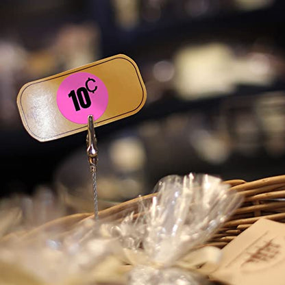 Mobiusea Creation 480pcs 10 Cent Price Stickers Price Tag Labels 3/4" - size: 10 Cents | 480 pcs