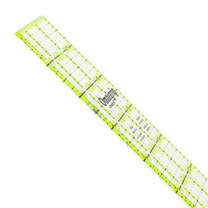 Omnigrip 3" x 9" Grid Ruler, Rectangle Quilting Ruler - size: 3" x 9"