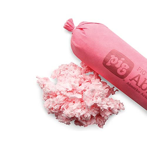 PIG Hazmat Chemical Absorbent Socks - 12 Pack - ext. Dia. 3" x 46" L - Absorbs up to 100 oz. per Sock - 124CR - size: 12-Pack