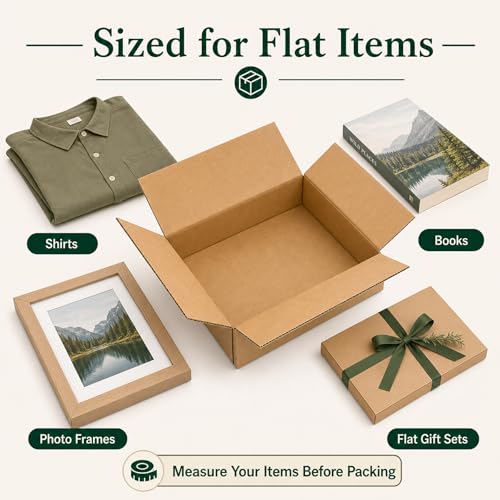 10x10x4 Brown Kraft Shipping Boxes for Small Business, 20 Pack - size: 10x10x4 Inch