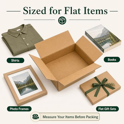 10x10x4 Brown Kraft Shipping Boxes for Small Business, 20 Pack - size: 10x10x4 Inch