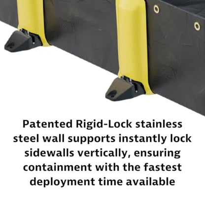 Justrite Rigid-Lock QuickBerm®, 12' x 16' x 12" - size: 12' x 16'