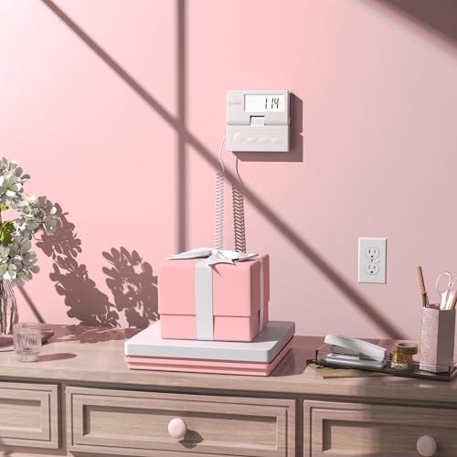 Postal Mail Scales for Shipping, 110LB(50KG) Scale for Package, Three Functions: Tare,Mode and Hold, Individual Flexible Panel,with Manual and Adapter