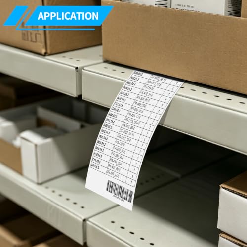 NineLeaf 2 Roll Replacement 30270 2-1/4'' 57mm x 249' 76m White Receipt
