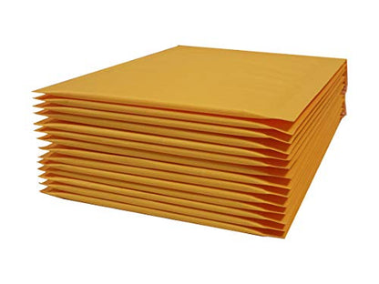 Yens Kraft Bubble Mailers 12.5x19 50 Pack Usable Space 12.5x18 KF#6-50 - size: KF#6( 12.5 X 18 in)-50 pcs