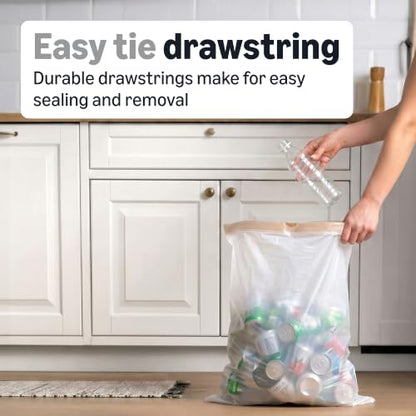 Amazon Basics 18G Compactor Bags - 18 Gallon - 50 Count - 2 Mil (Previously AmazonCommercial)