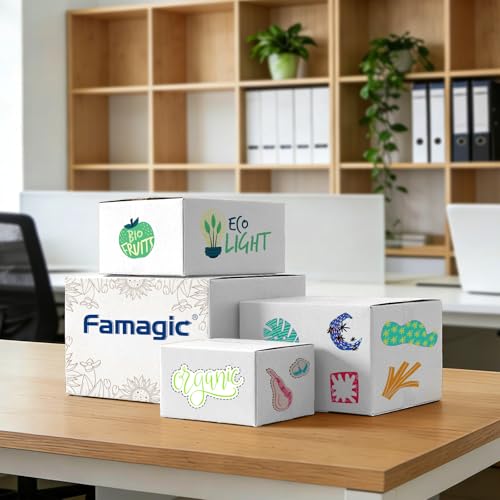 Famagic 8x6x4 Shipping Boxes Small for Packing & Business, 10 Pack, White - color: White, size: 8x6x4 inch