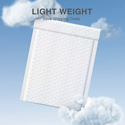 METRONIC Bubble Mailers 6x10" Padded Envelopes White 300 Pack Waterproof - color: White, size: 6x10" 300 pc