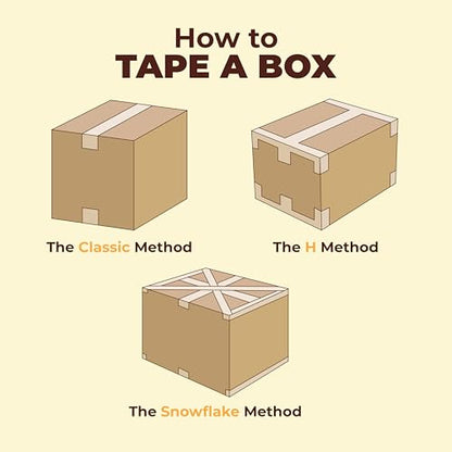 The Boxery 12"x8"x6" Corrugated Cardboard Boxes 25-Pack - size: 12 x 8 x 6"
