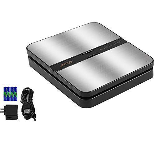 Acteck 150LB x 0.1 OZ Extended Display Digital Shipping Postal Scale with AC Adapter - size: 150LB Stainless Steel/Extended Display
