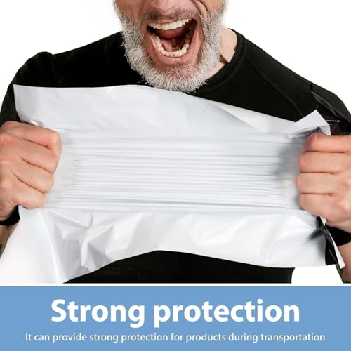 Metronic Poly Mailers 24x24 1200PC Extra Large Shipping Bags for Business - color: White, size: 24x24 1200PC